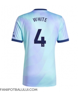 Arsenal Ben White #4 Tricou Fotbal Replică 2024-25 Barbati Treilea